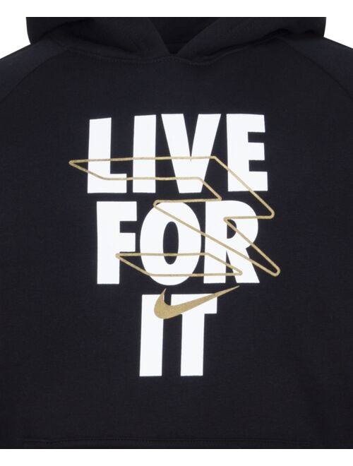 Nike 3BRAND by Russell Wilson Big Boys Live For It Pullover Hoodie