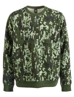 ID Ideology Big Boys Pixel Camo Fleece Sweatshirt, Created for Macy's