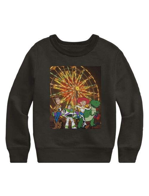 Hybrid Toddler Boys Toy Story Crew Fleece Sweatshirt