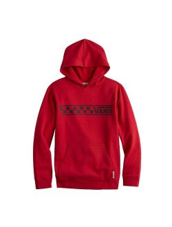 Boys 8-14  Vans Red Check Classic Wordmark Hoodie