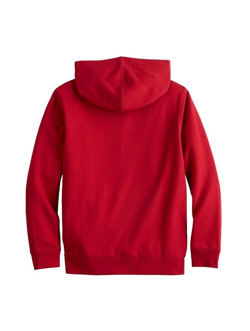 Boys 8-14+ Vans Red Check Classic Wordmark Hoodie