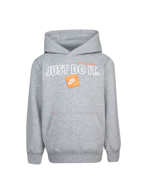 Boys 4-7 Nike Just Do It Fleece Pullover Hoodie