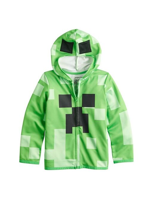 Boys 4-12 Jumping Beans Minecraft Zip Hoodie