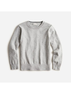 Kids' cotton-cashmere crewneck sweater