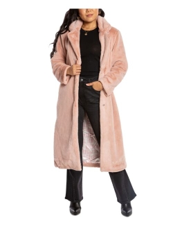 Women's Teddy Faux-Fur Trench Coat