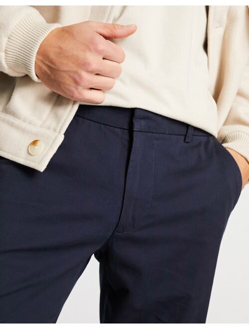 New Look Skinny Chinos In Navy