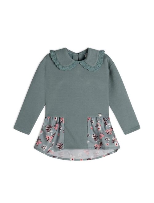 DEUX PAR DEUX Girl Long Sleeve Tunic With Collar - Child