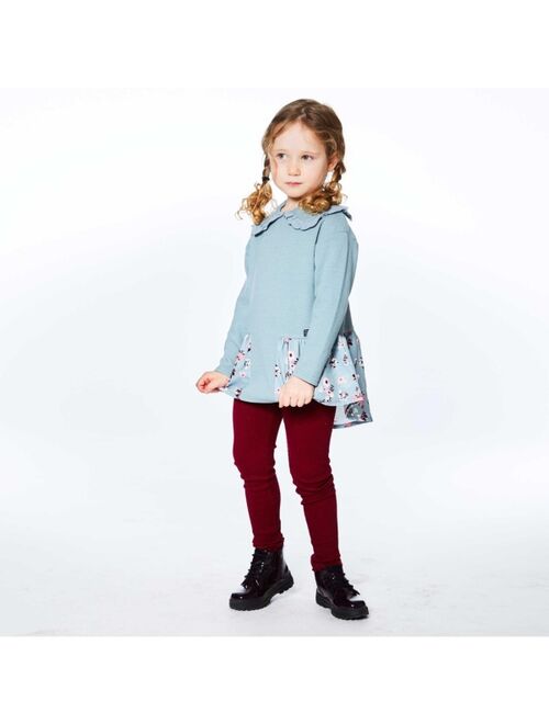 DEUX PAR DEUX Girl Long Sleeve Tunic With Collar - Child