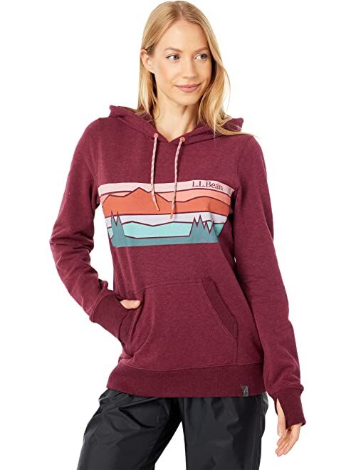 L.L.Bean Bean's Cozy Camp Hoodie Graphic