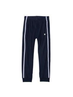 Boy Athletic Pants Navy Blue And White - Child