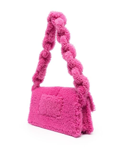 Jacquemus Le Bambidou shearling shoulder bag