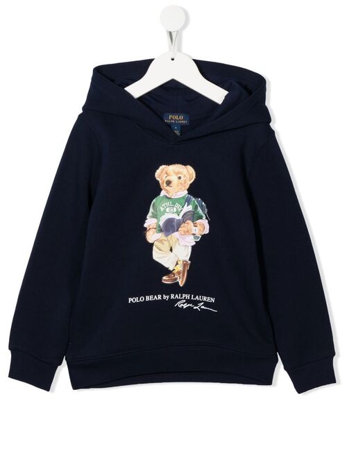 Polo Ralph Lauren Ralph Lauren Kids Polo Bear-print jersey hoodie