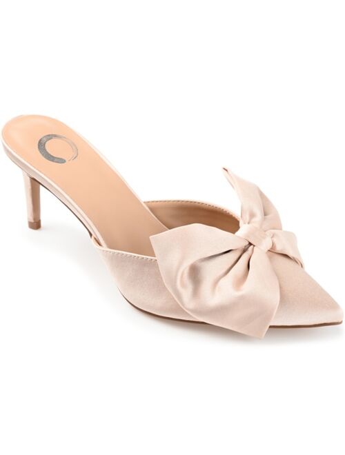 JOURNEE COLLECTION Women's Tiarra Pointed Mules
