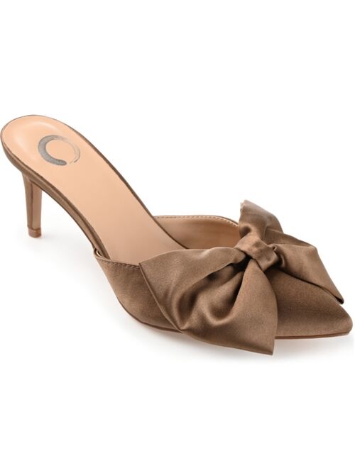 JOURNEE COLLECTION Women's Tiarra Pointed Mules