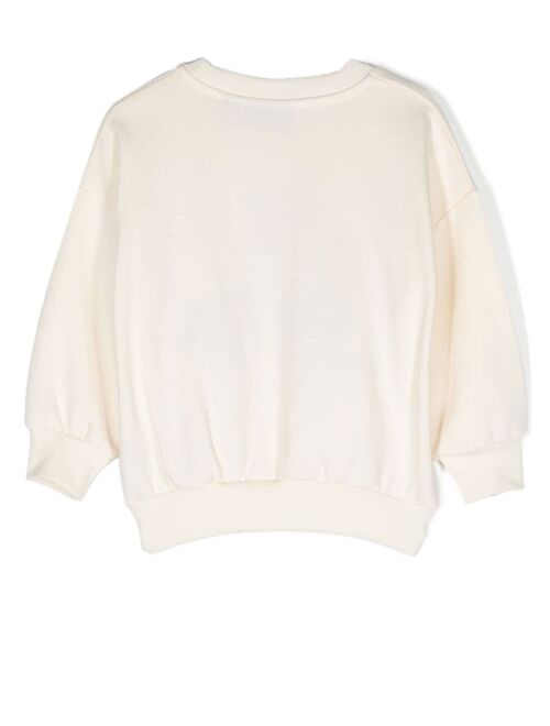 Mini Rodini embroidered-duck sweatshirt