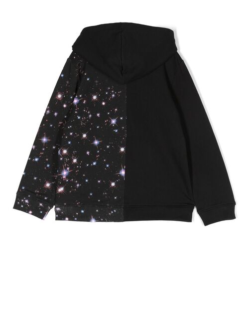 Stella McCartney Kids logo-print long-sleeve hoodie