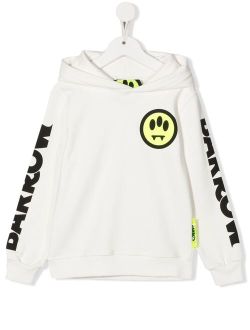 Barrow kids logo-print pullover hoodie