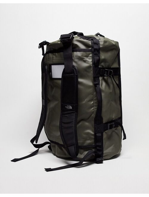 The North Face Base Camp 50l medium duffel bag in khaki