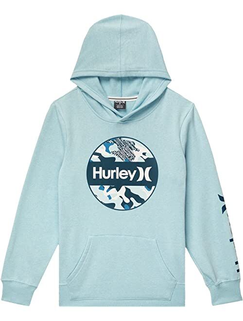 Hurley Kids Camo Fleece Pullover Hoodie (Big Kids)