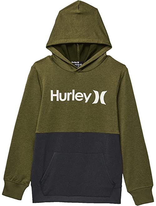 Hurley Kids H2O Dri-FIT One & Only Blocked Pullover (Big Kids)