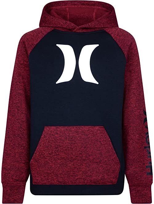 Hurley Kids Icon Graphic Pullover Hoodie (Big Kids)