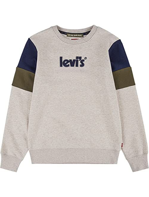 Levi's Kids Crew Neck Sweatshirt (Big Kids)