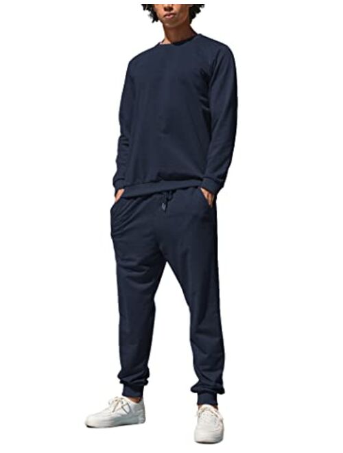 COOFANDY Men's Tracksuit 2 Piece Long Sleeve Pullover Jogging Track Suit Athletic Casual Sweatsuit