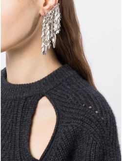 Waterfall ear cuff earrings