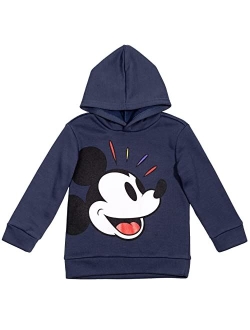 Mickey Mouse Toddler Boys Pullover Hoodie Red 2T