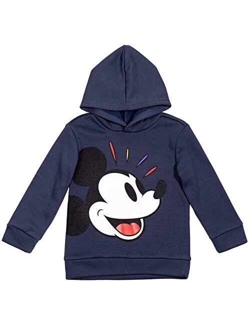 Disney Mickey Mouse Toddler Boys Pullover Hoodie Red 2T