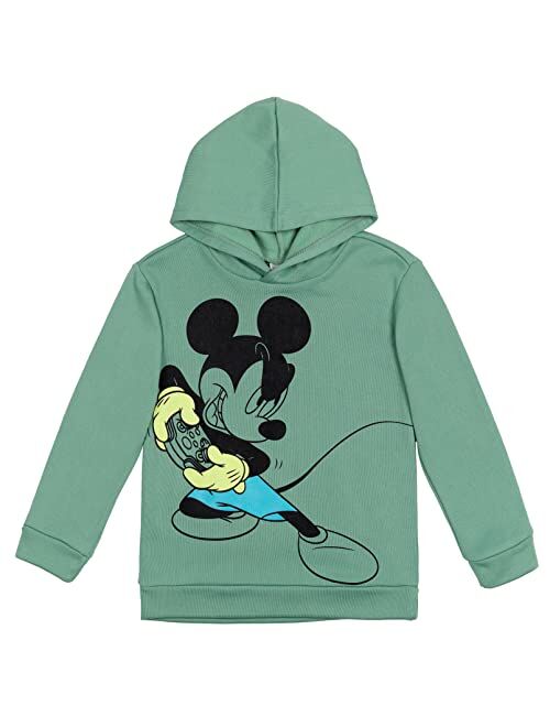 Disney Mickey Mouse Toddler Boys Pullover Hoodie Red 2T