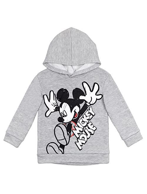 Disney Mickey Mouse Toddler Boys Pullover Hoodie Red 2T