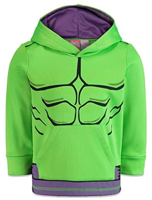 Marvel Avengers Hulk Miles Morales Spider-Man Athletic Cosplay Hoodie Toddler to Big Kid