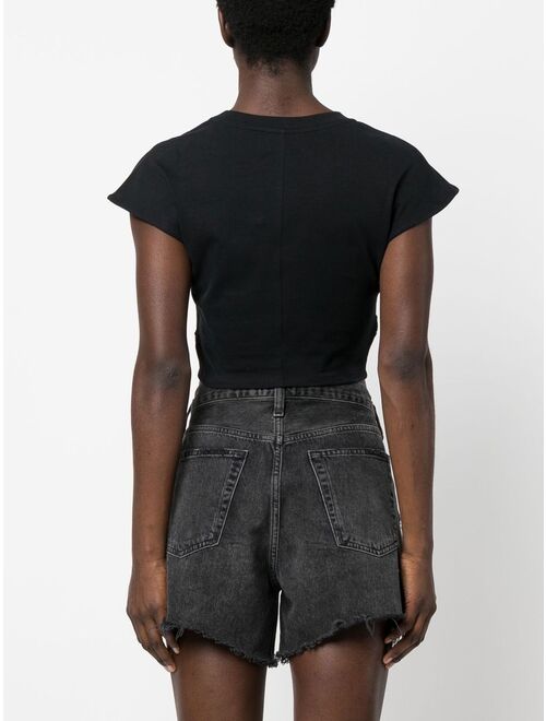 Isabel Marant short-sleeve cropped T-shirt