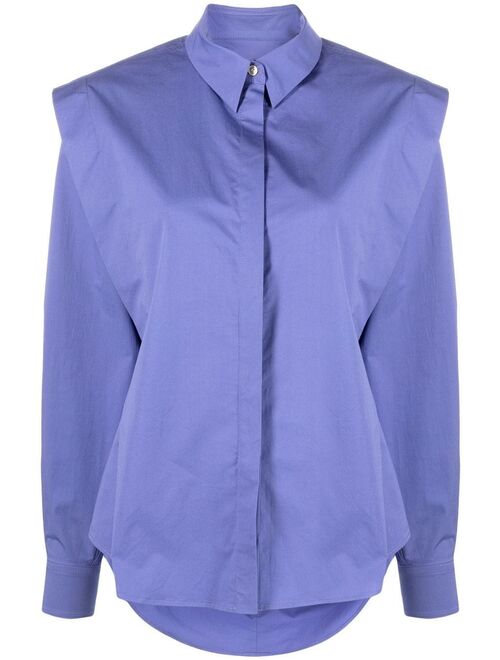 Isabel Marant Kigalki buttoned long-sleeve shirt