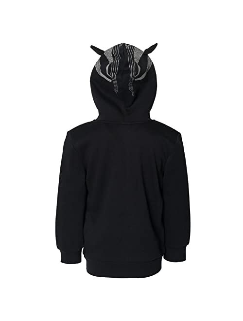 Marvel Avengers Black Panther Cosplay Zip Up Hoodie Toddler to Big Kid