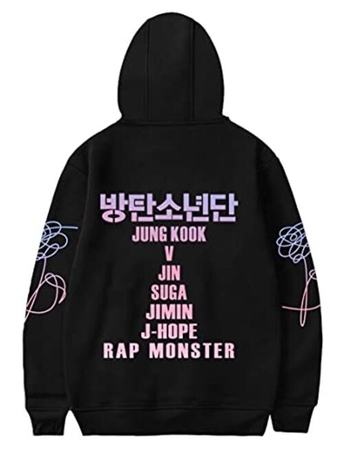 Dolpind Kpop Hoodie Bangtan Love Yourself Tear Hoodie Suga Jimin Jung Kook V Rap Jhope Sweater