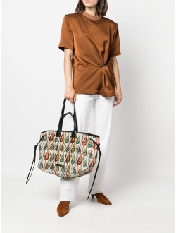 Wardan patterned tote bag