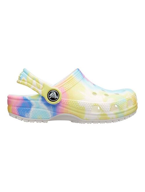 Crocs Classic TieDye Graphic Kids' Clogs