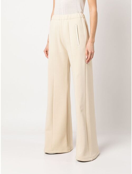 AMIRI high-waisted wide leg track trousers