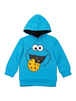 Sesame Street Elmo Abby Cookie Monster Fleece Pullover Hoodie Infant to Little Kid