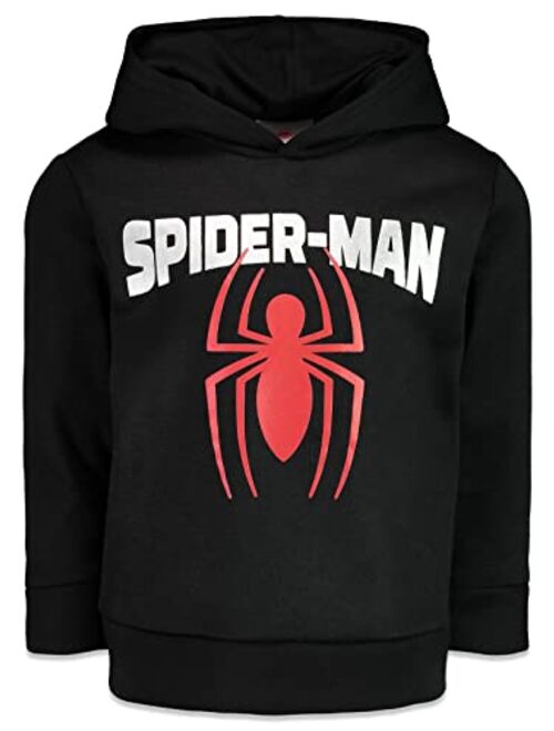 Marvel Avengers Spider-Man Toddler Boys Fleece Pullover Hoodie Black 2T