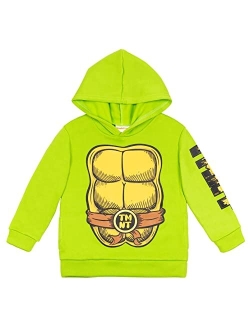 Teenage Mutant Ninja Turtles Donatello Leonardo Michelangelo Raphael Fleece Pullover Hoodie Toddler to Big Kid