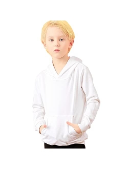 ALALIMINI Toddler Hoodies Boys Hoody Kids Cotton Hooded Pullover Sweatshirts