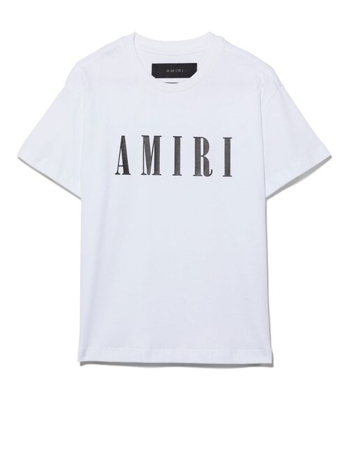 AMIRI KIDS logo print short-sleeve T-shirt