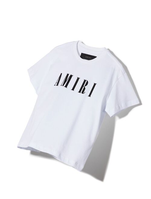 AMIRI KIDS logo print short-sleeve T-shirt