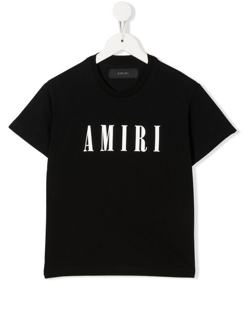 AMIRI KIDS logo-print short-sleeved T-shirt