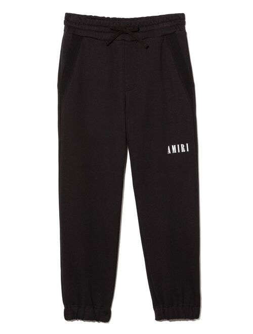 AMIRI KIDS logo-print sweatpants