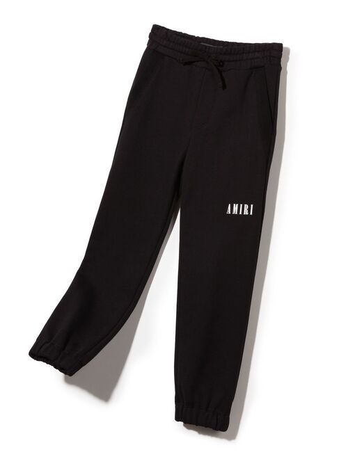 AMIRI KIDS logo-print sweatpants