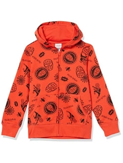 Disney | Marvel | Star Wars Boys and Toddlers' Fleece Zip-Up Hoodie Sweatshirts